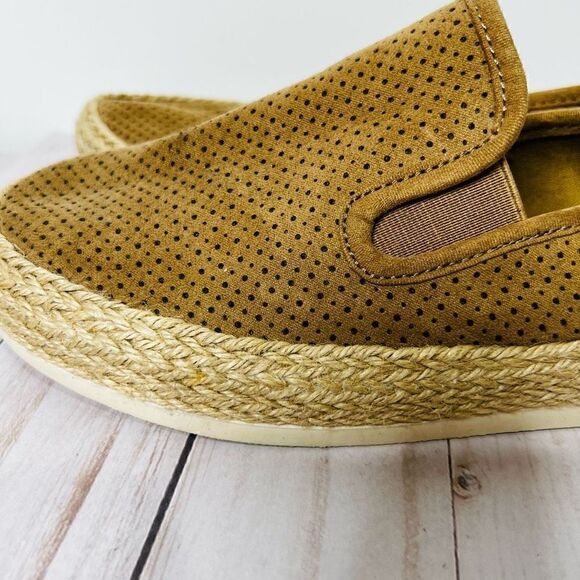 Esprit Women's Brown Somerset Espadrille Nadeen Style Loafer Shoes Size 7.5 - Picture 4 of 8